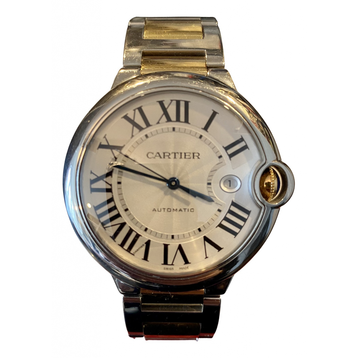 Ballon bleu watch Cartier Silver in 